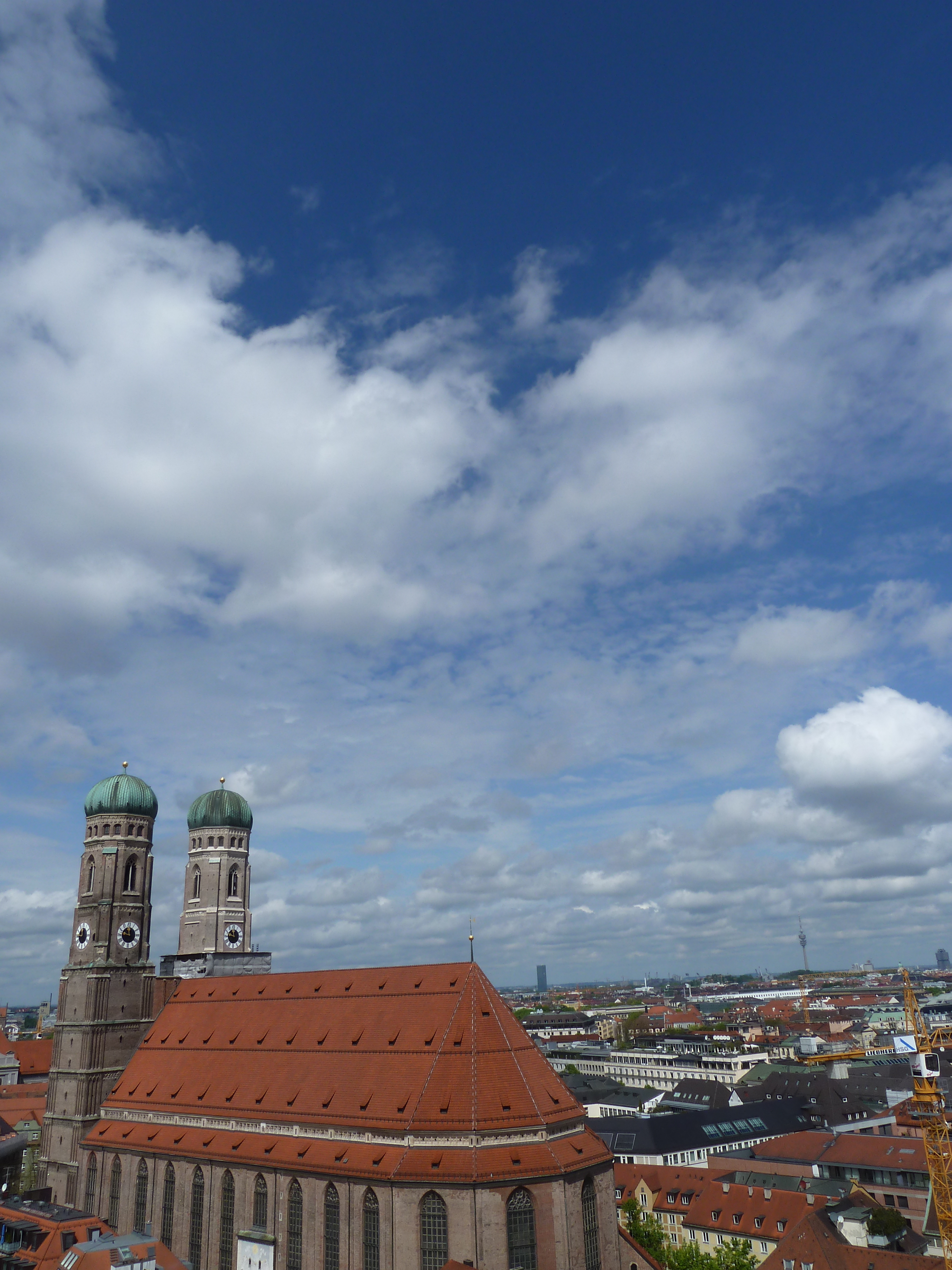 Frauenkirche from the tower at St. Peter's.