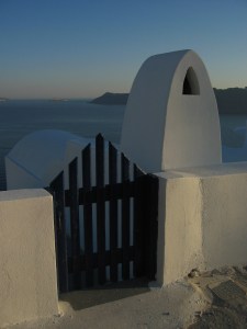 Bonus photo: Sunset in Oia, Greece (2004)